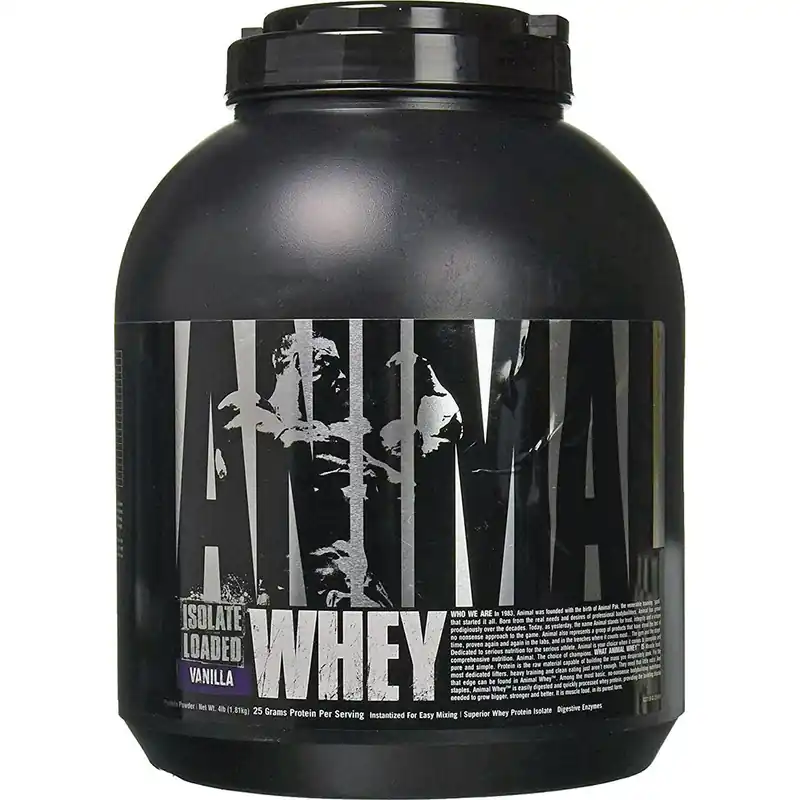 Universal Nutrition Animal Whey - 54 porties - Vanille Rechtstreeks Van De Fabrikant