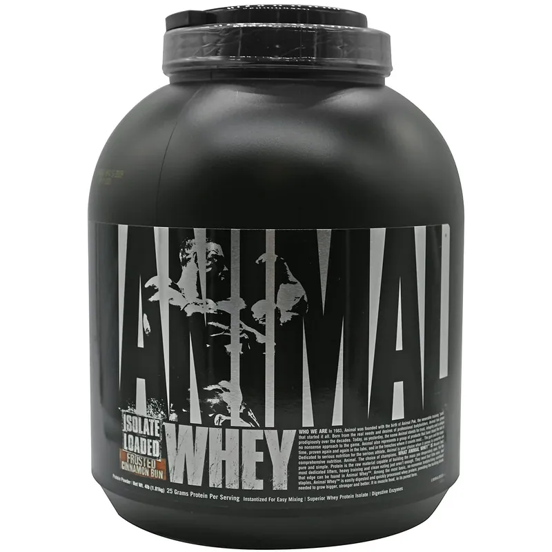 Universal Nutrition Animal Whey - 54 porties - Frosted kaneelbroodje Veilige Betaling