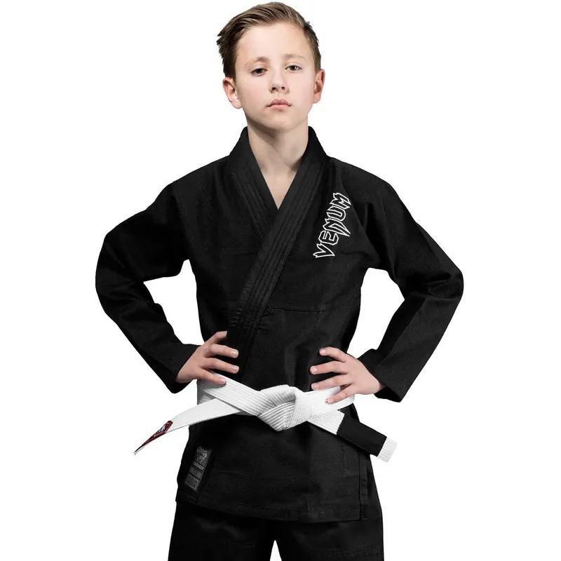 Venum Kids Contender Braziliaanse Jiu-Jitsu Gi - Zwart C0 Goedkoop