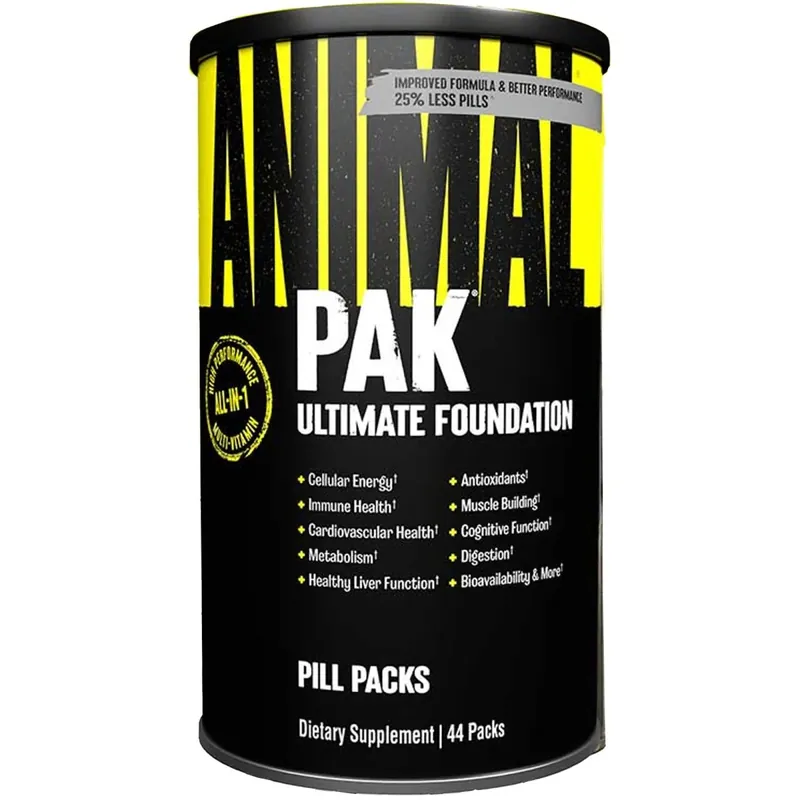 Universal Nutrition Animal Pak Voedingssupplement - 44 verpakkingen Hete Deal