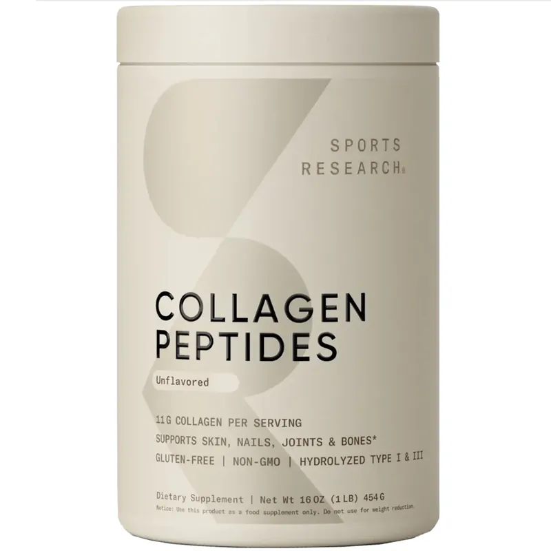 Aanbieding Sportonderzoek Gehydrolyseerde Collageen Peptiden Voedingssupplement - Ongeparfumeerd 20 pakketten