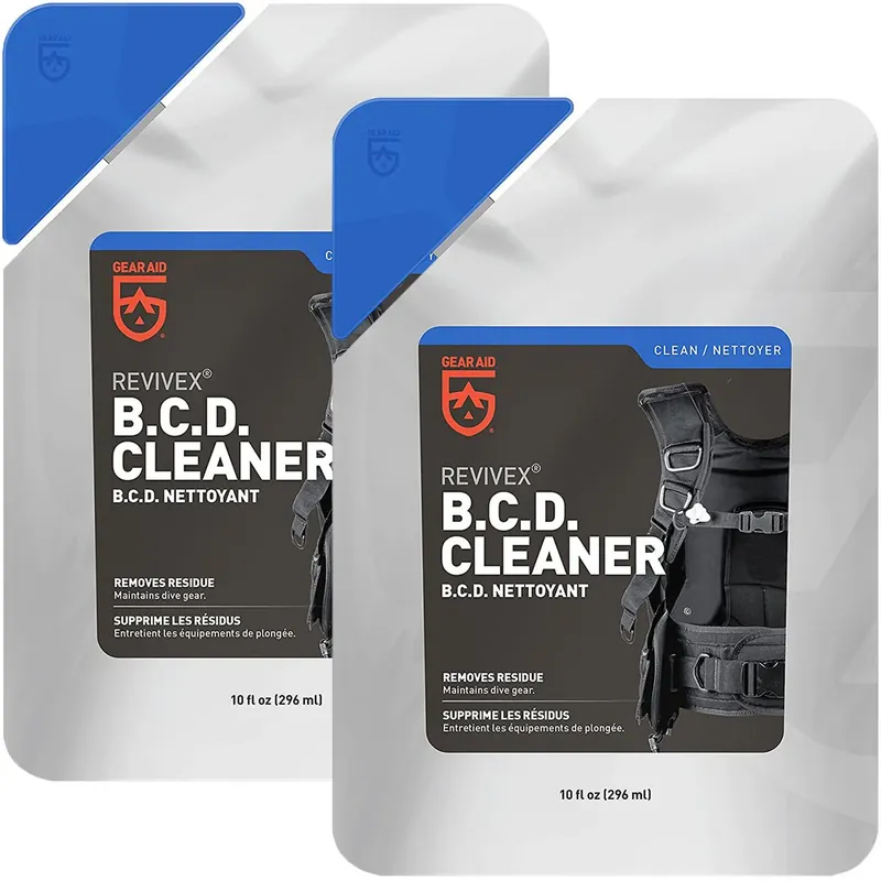 Gear Aid Revivex 10 oz. BCD-reiniger en conditioner - 2-pack Seizoensaanbieding