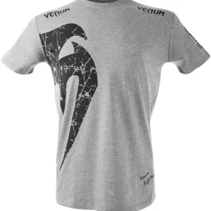 Venum Giant T-shirt met korte mouwen - Grijs/Zwart S Seizoensaanbieding