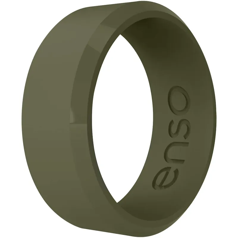 Enso Rings Classic Bevel Series Siliconen Ring - Pijnboom Weekendaanbieding