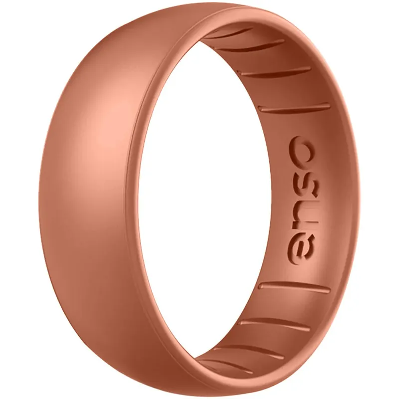 Dagaanbieding Enso Rings Classic Elements Series Siliconen Ring - Koper