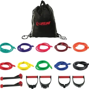 Superprijs Lifeline USA Ultimate Variabele Weerstandstrainer Kit - Veelkleurig