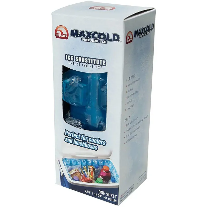 Speciale Aanbieding IGLOO MaxCold 44-Cube Natural Ice Sheet - Blauw