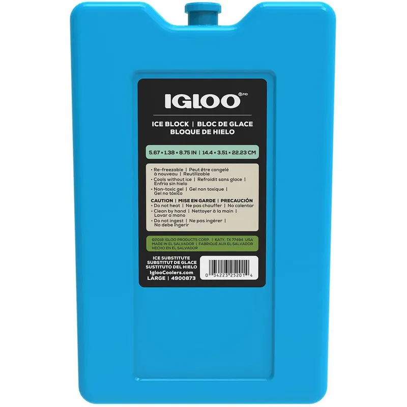 Exclusieve Aanbieding IGLOO MaxCold Groot IJs Vriesblok - Blauw