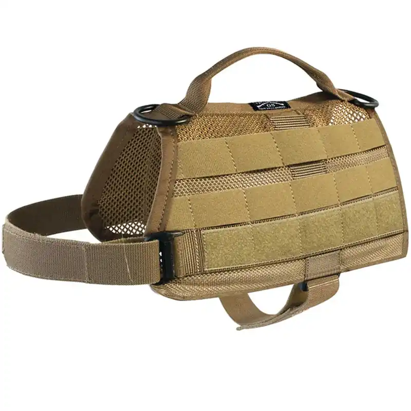 Grunt Style Mesh Tactical Hondenvest - Medium - Coyote Favoriet