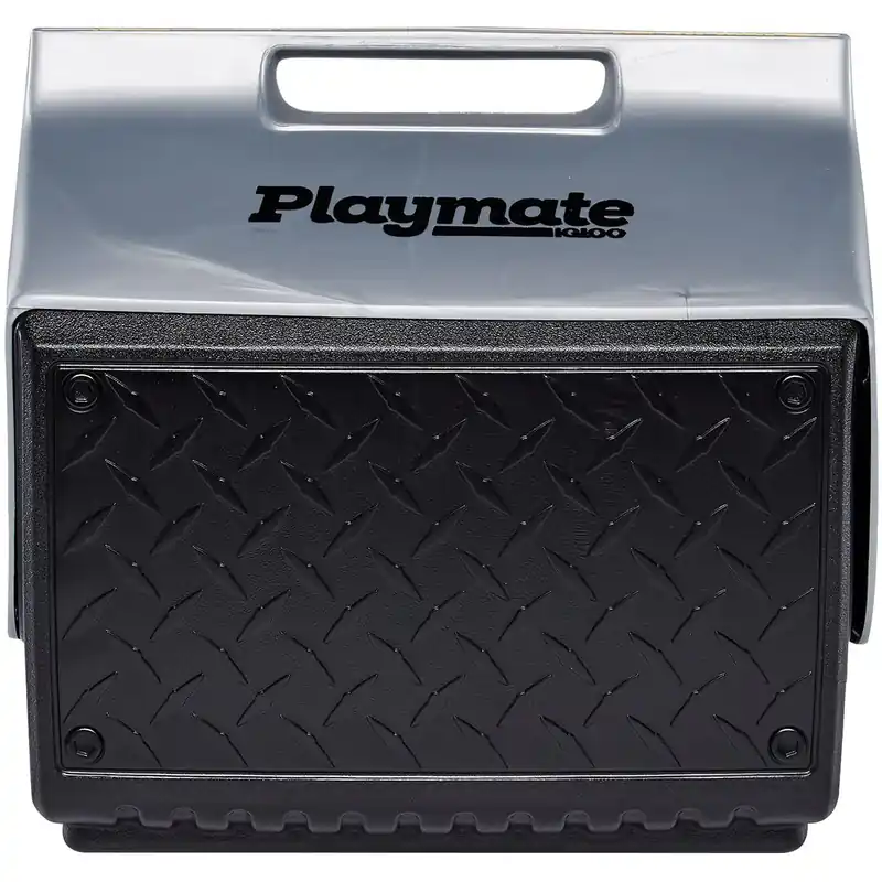 Beperkt Aanbod IGLOO Playmate "The Boss" 14 qt. Harde koeler - Zwart/Zilver