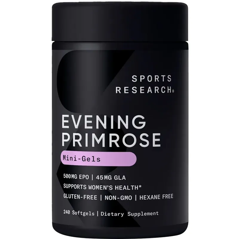 Koop Vandaag Sports Research Evening Primrose Oil Voedingssupplement - 120 Softgels