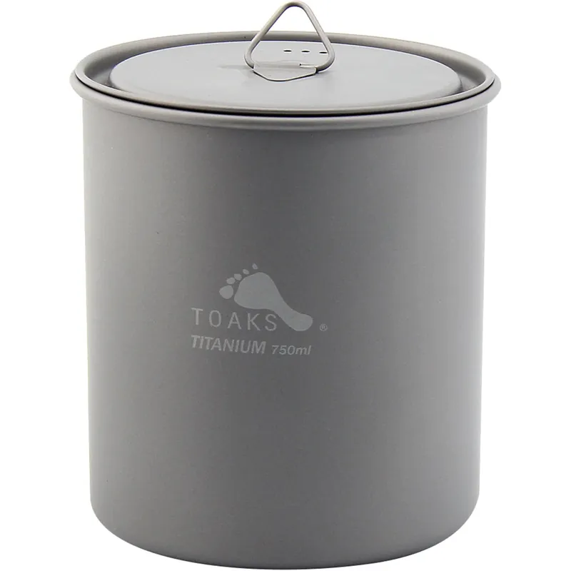 TOAKS Titanium 750ml Outdoor Camping Cook Pot zonder handvat POT-750-NH Koop Online