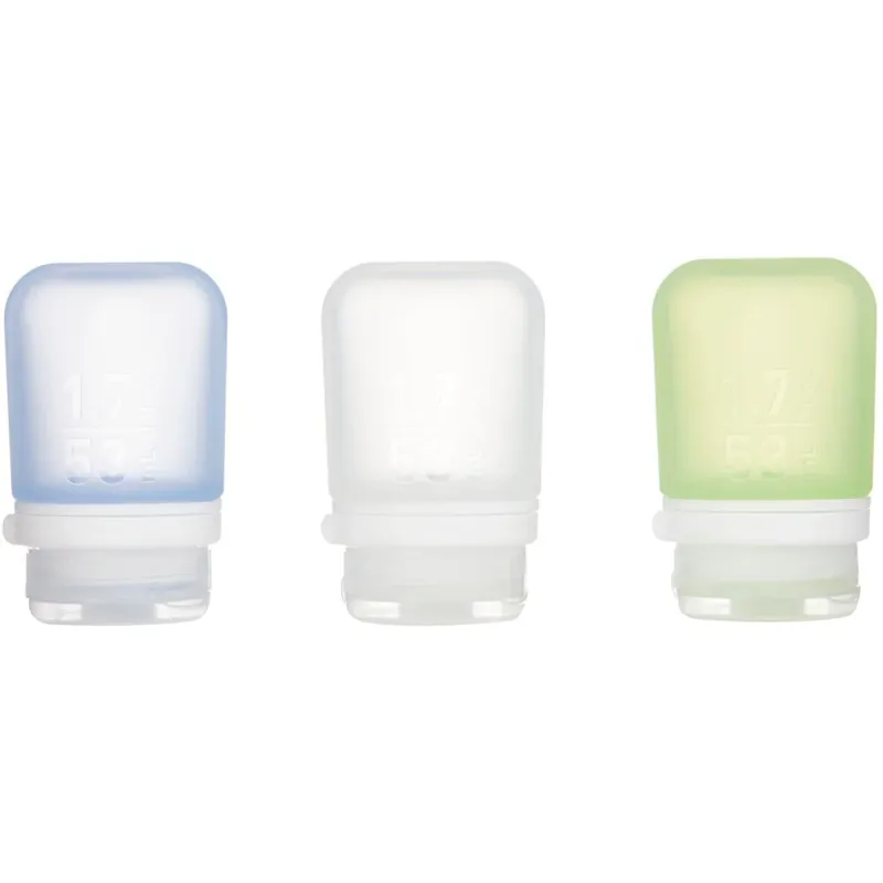 Premium Humangear GoToob+ Zachte Siliconen Reisfles 3-Pack S
