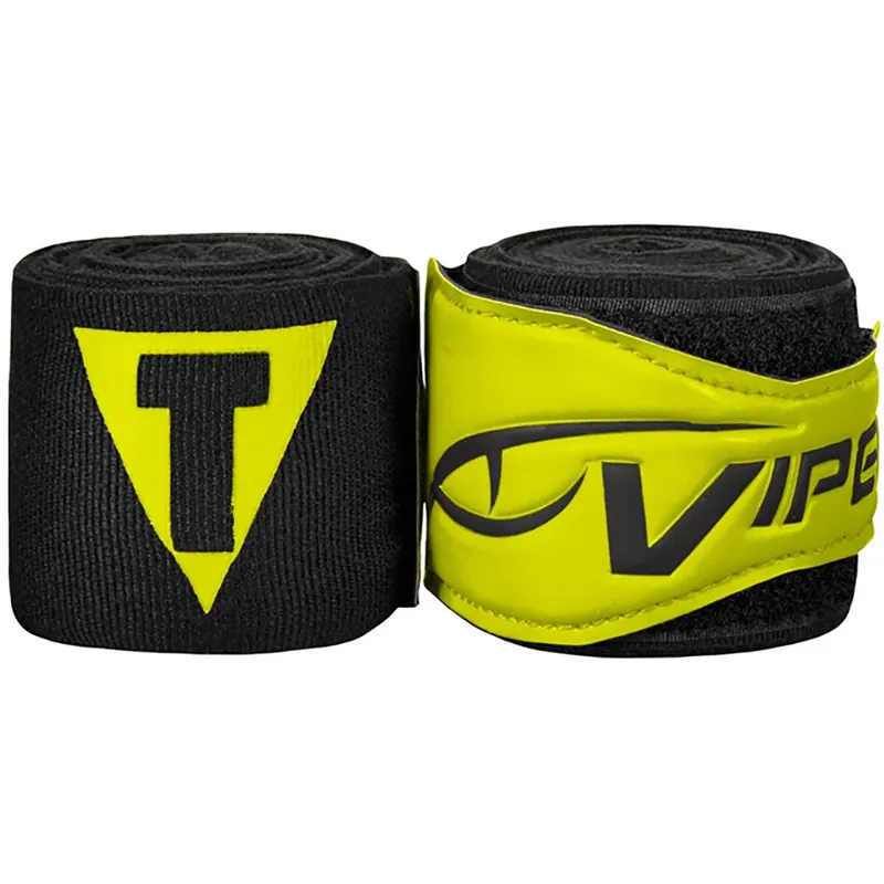 Titel Boxing Viper Coil 186" Handwraps Limoen / Zwart Uitverkoop