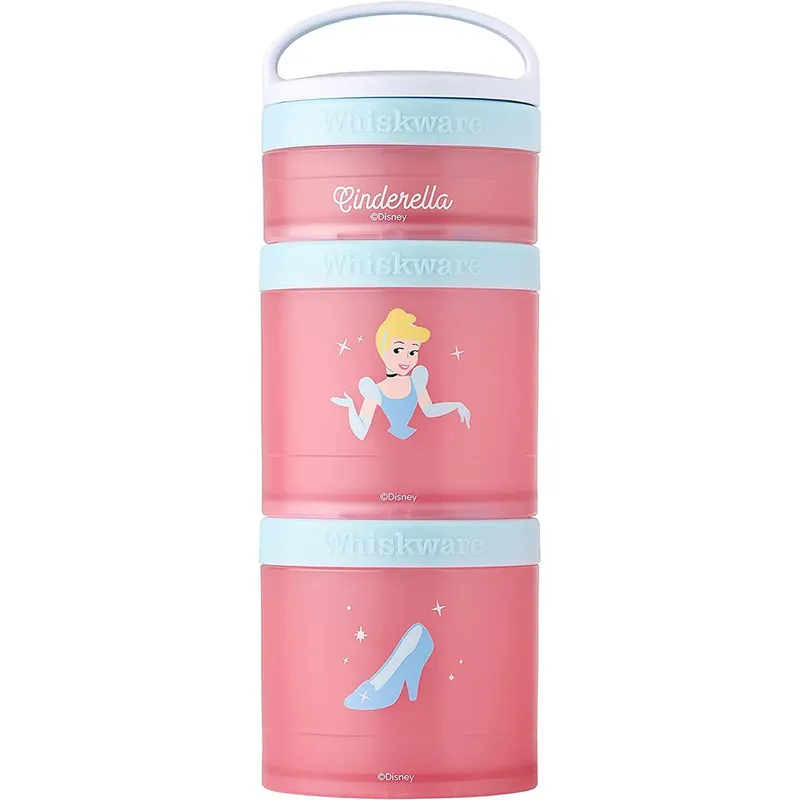 Whiskware Disney/Pixar stapelbare snackverpakkingen Assepoester en muiltje Direct Verzonden