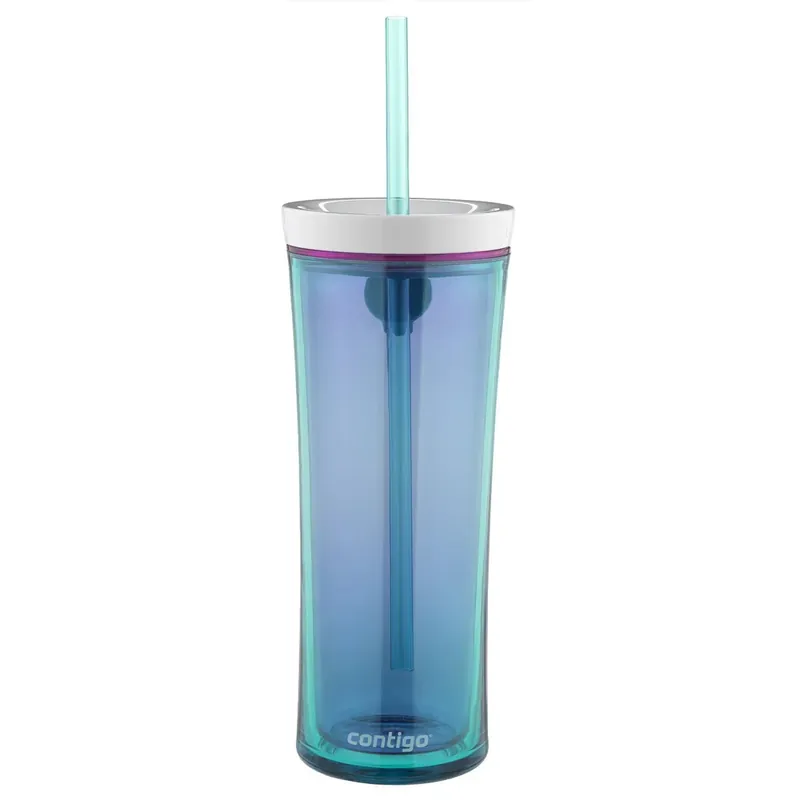 Contigo 20 oz. Shake & Go Autoclose Reisbeker Scuba Bubble Gum Roze Betrouwbaar