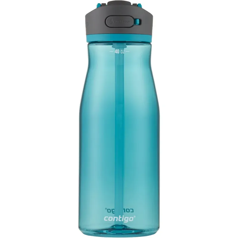 Contigo 40 oz. Ashland 2.0 Tritan Waterfles met AutoSpout-deksel Blauwe Maïs Korting