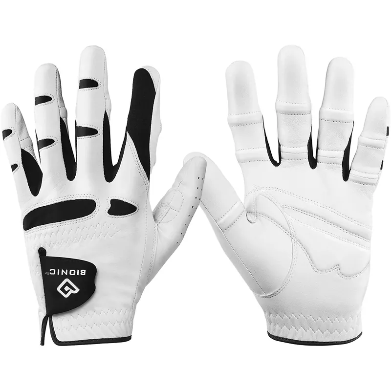 Bionic Men's Left Hand Stable Grip 2.0 Dual Expansion Zone Golfhandschoen - Wit S Voordeelprijs