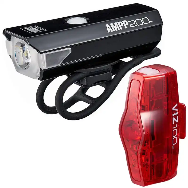 Must-Have CatEye Koplamp en Achterlicht Combo Kit - AMPP200/ViZ100