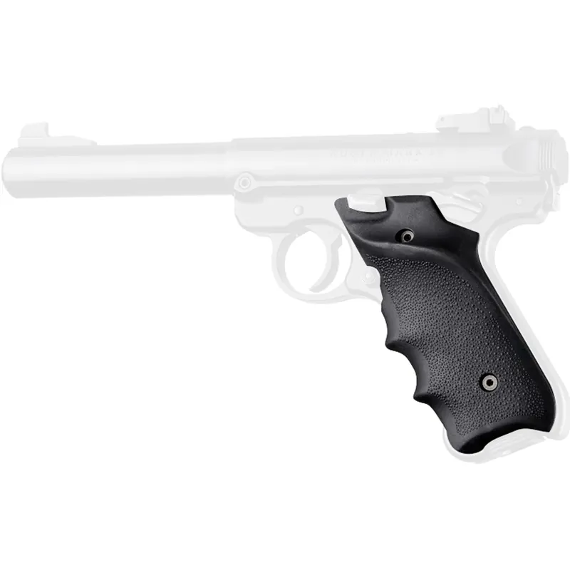 Hogue Ruger MK IV Rubberen Grip met Vingergroeven & Rechter Duimrust - Zwart Bestseller