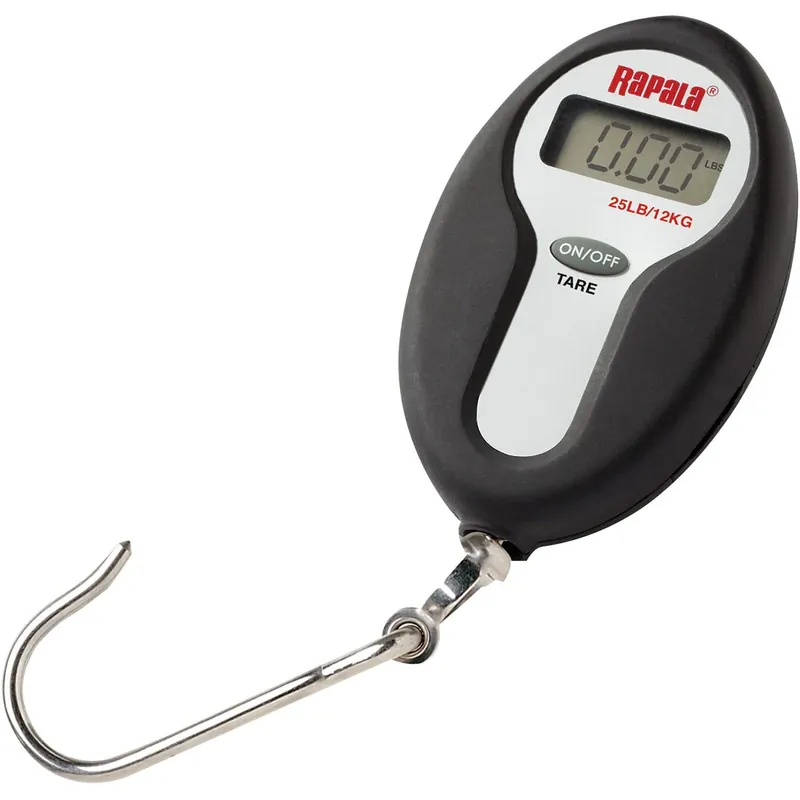 Rapala 25 lb. Mini digitale weegschaal - Zwart/Grijs Rechtstreeks Van De Fabrikant
