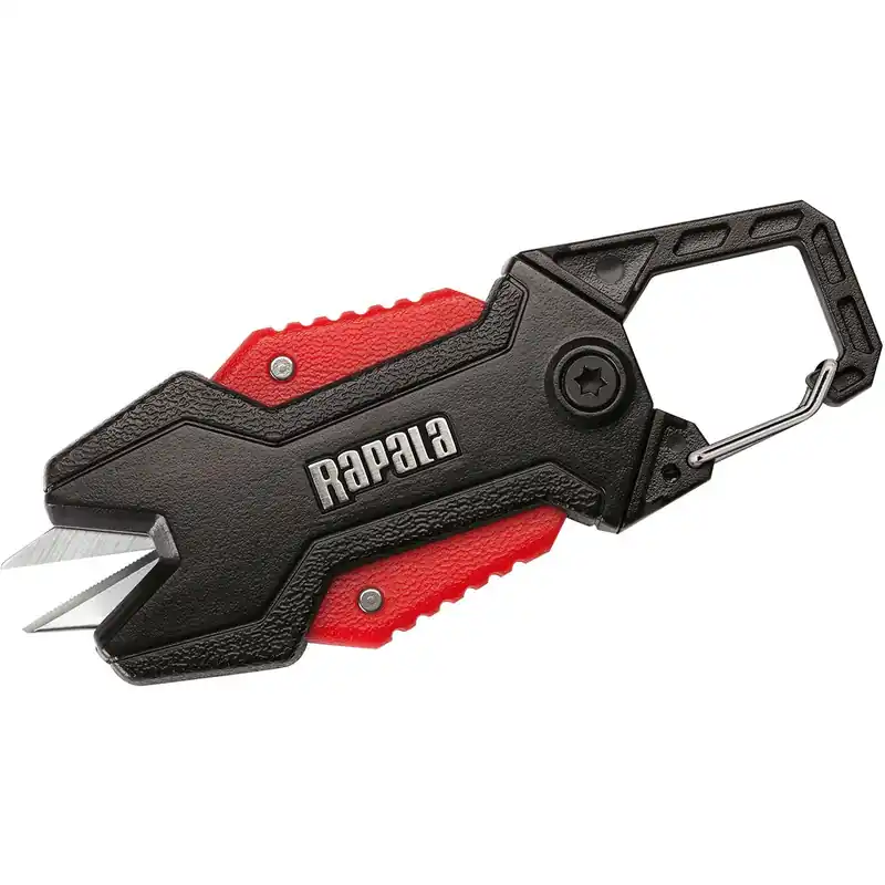 Rapala intrekbare lijnschaar - zwart/rood Dagaanbieding