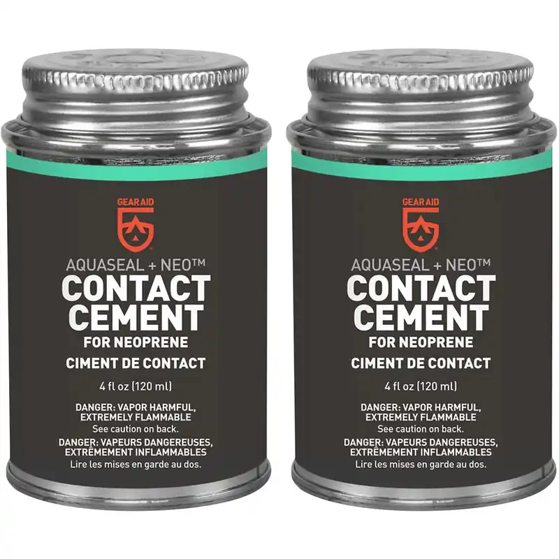 Direct Verzonden Gear Aid NEO Neopreen Contact Wetsuit Reparatie Cement - 2-Pack 1.5 oz.