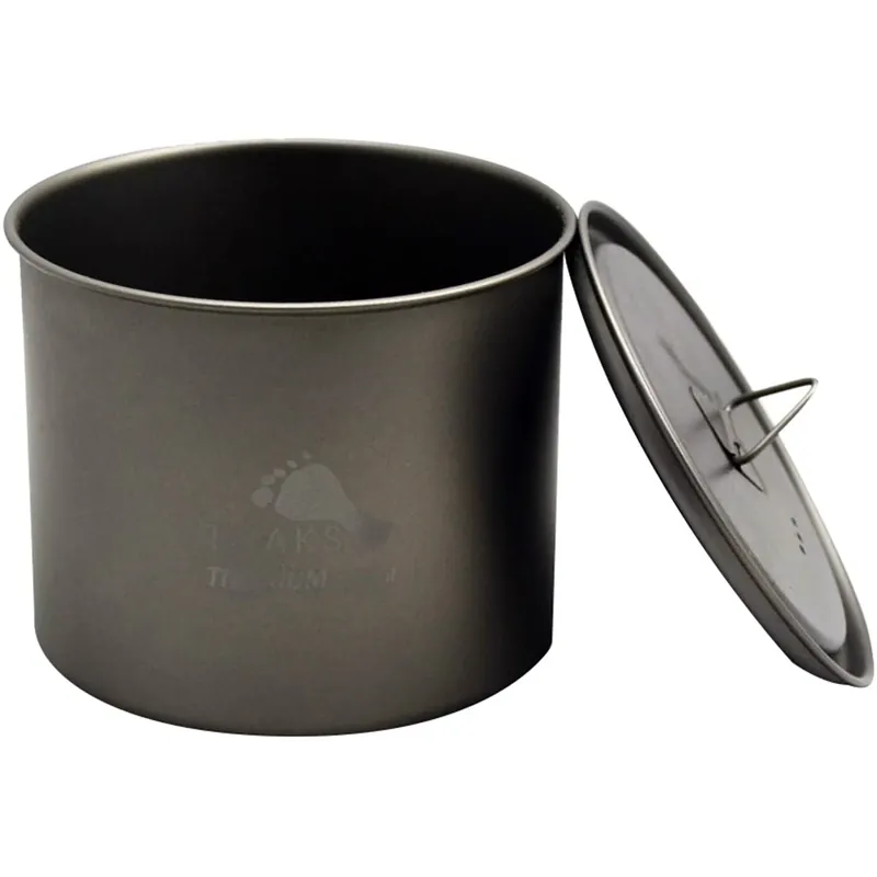 Direct Beschikbaar TOAKS Light Titanium 550ml Outdoor Camping Cook Pot zonder handvat POT-550-NH