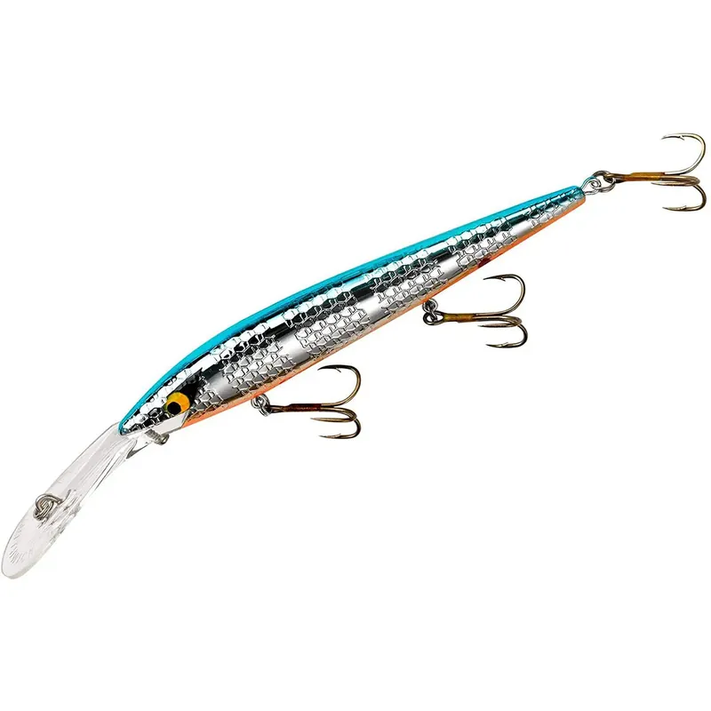 Smithwick Deep Rattlin' Rogue 3/8 oz vislokaas Chroom/Blauw Zwart/Oranje Buik Aanbieding