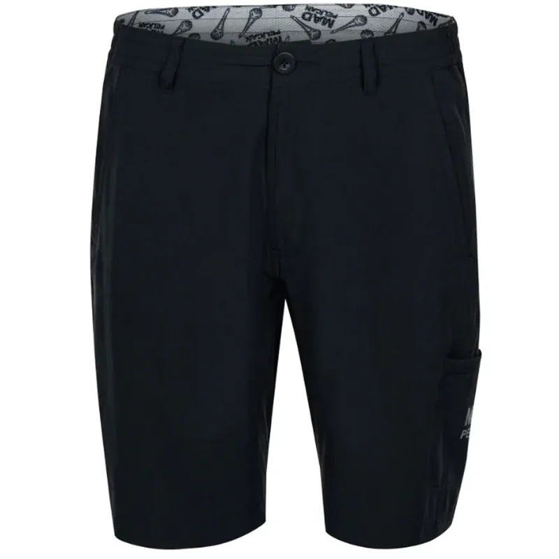Mad Pelican Welkom aan boord Donnie's wandelshorts - Zwart M Hoge Kwaliteit