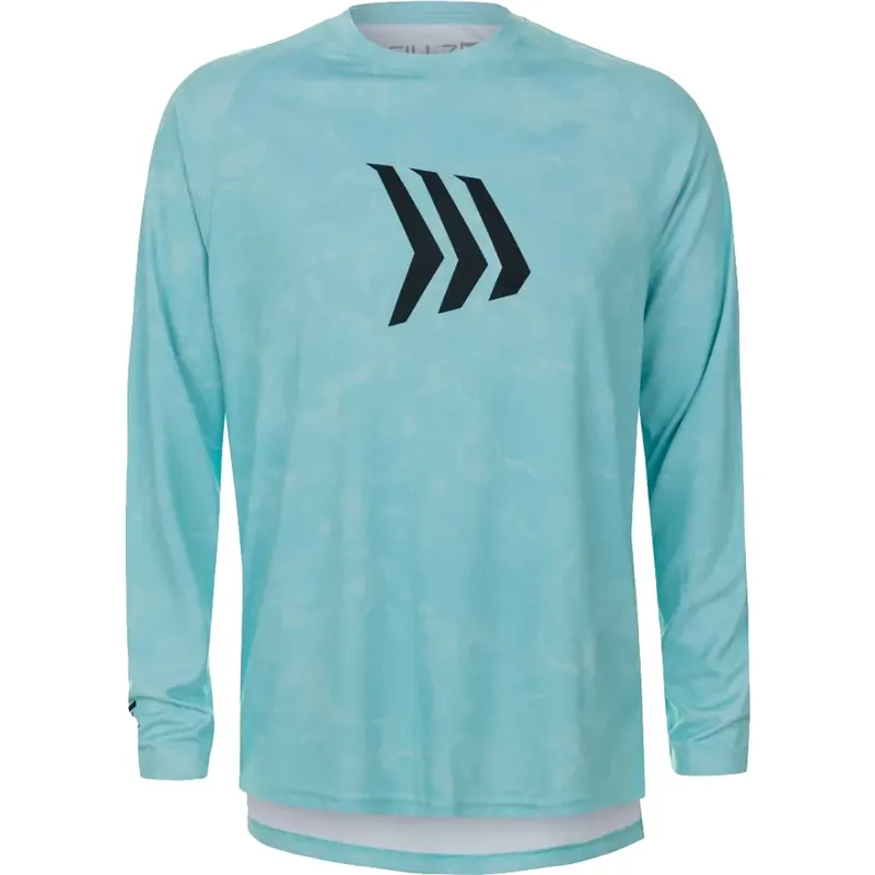 Exclusieve Aanbieding Gillz Contender Series ASSLT UV T-shirt met lange mouwen - Aruba Blauw M