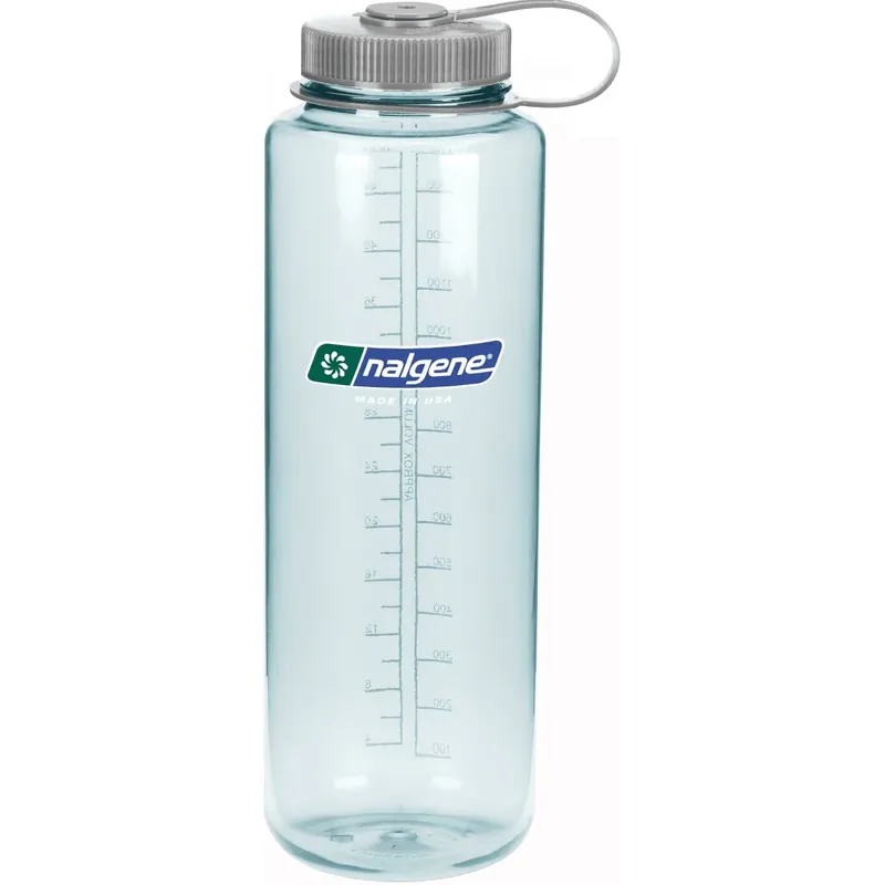Bestel Nu Nalgene Silo Sustain 48 oz. Waterfles met brede mond - Seafoam Aubergine