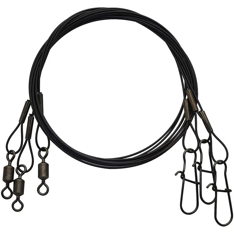 Eagle Claw Zwarte Heavy Duty 18" Draadleiders 3-Pack Shop Nu