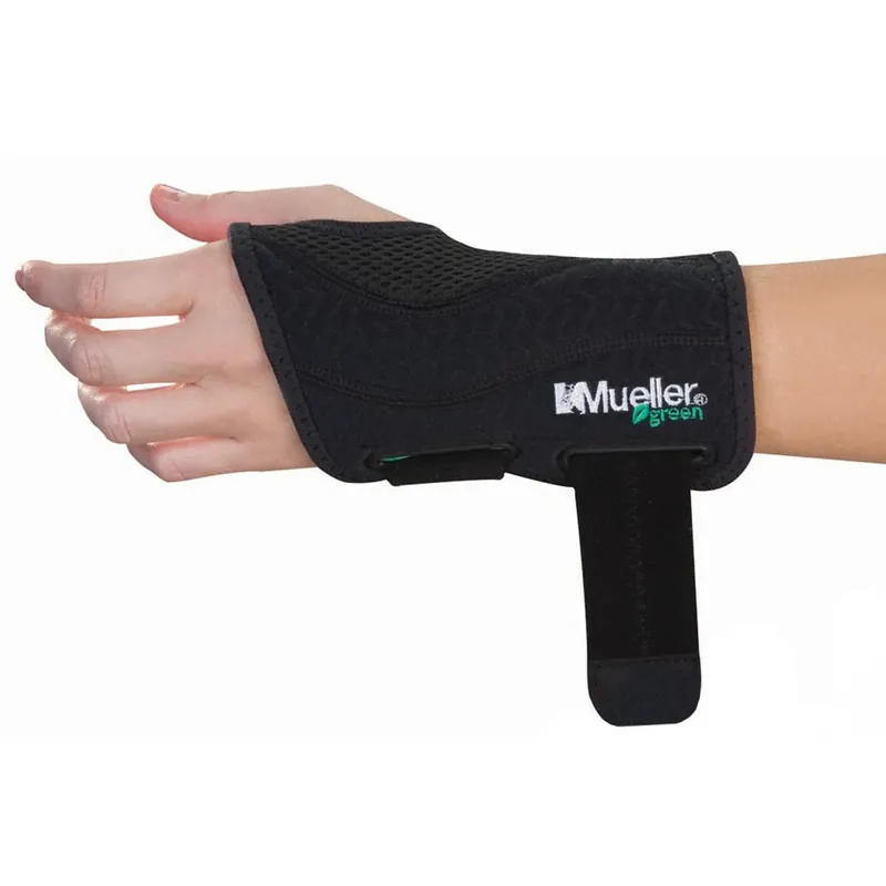 Lage Prijs Mueller Green Fitted Linkerhand Polsbrace - Zwart M