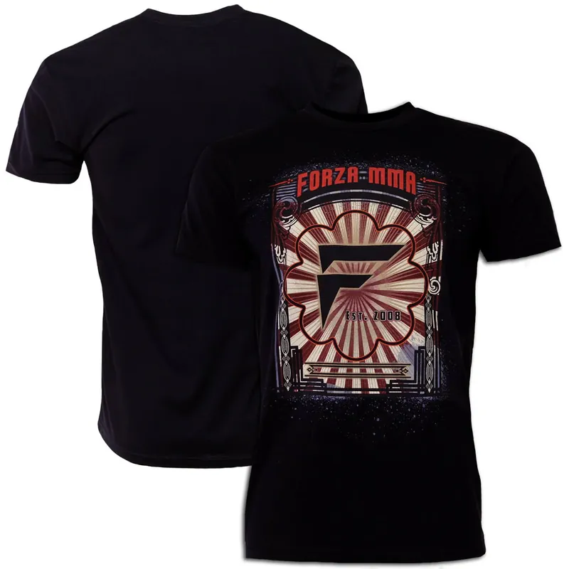 Bestel Nu Forza Sports "Awakening" MMA T-shirt - Zwart S