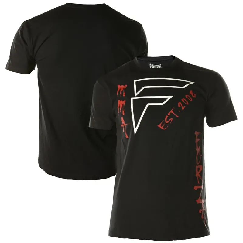 Forza Sports "Signature" MMA T-shirt - Zwart S Must-Have