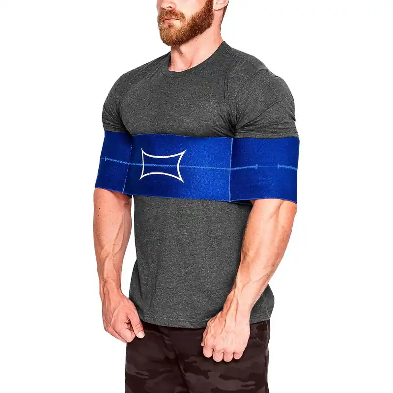 Laatste Kans Sling Shot Reactive Power Lifting Band van Mark Bell - Blauw S / M