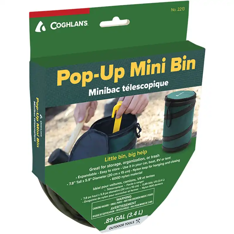 Bestel Nu Coghlan's Pop-Up Mini Prullenbak - Groen