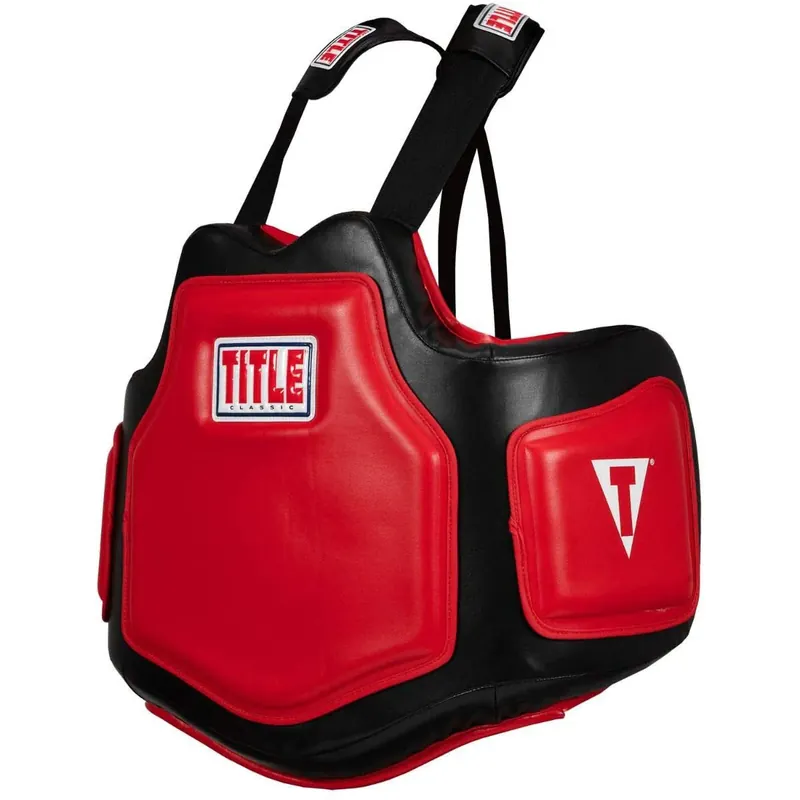 Bestel Nu Titel Boxing Classic Command Body Protector 2.0 - Rood/Zwart