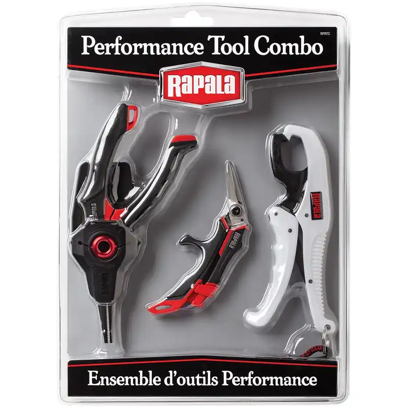 Rapala Performance Tool Combo Pack (tang, schaar, grijper) Exclusieve Aanbieding