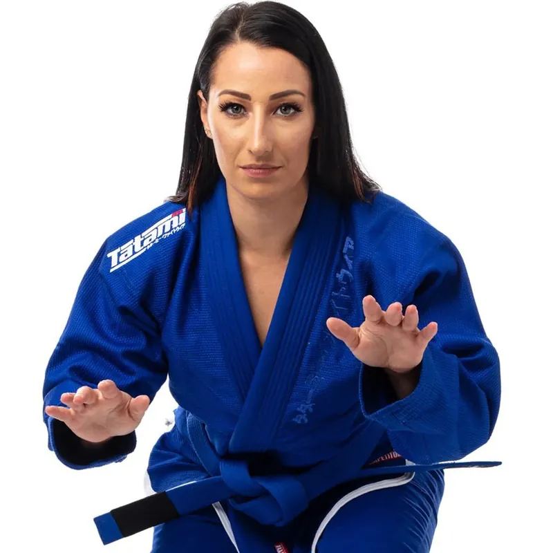 Tatami Fightwear Dames The Competitor BJJ Gi - Blauw F1 Flitsaanbieding