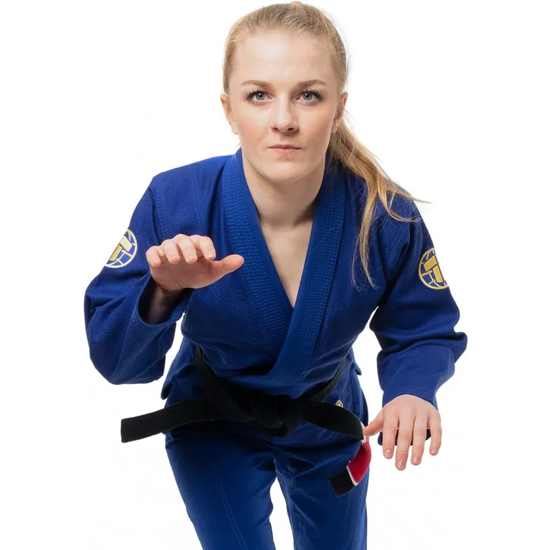 Laatste Versie Tatami Fightwear Dames Leve BJJ Gi - Blauw F1