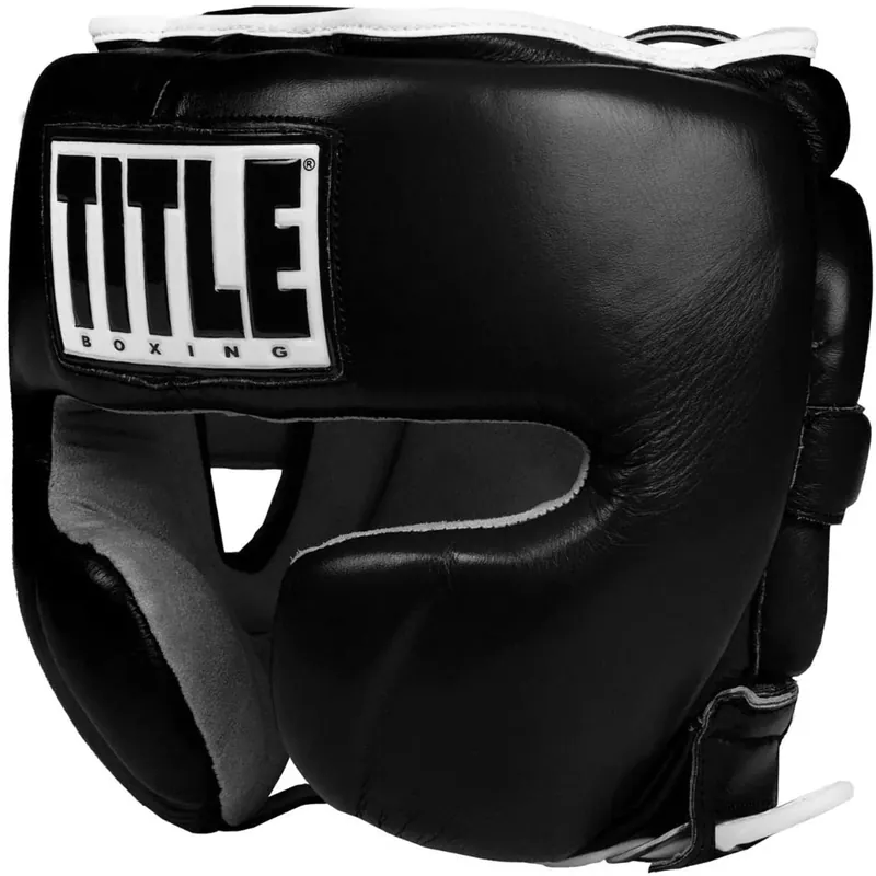 Gecertificeerd Titel Boksen Leer Training Sparring Hoofddeksel Normaal