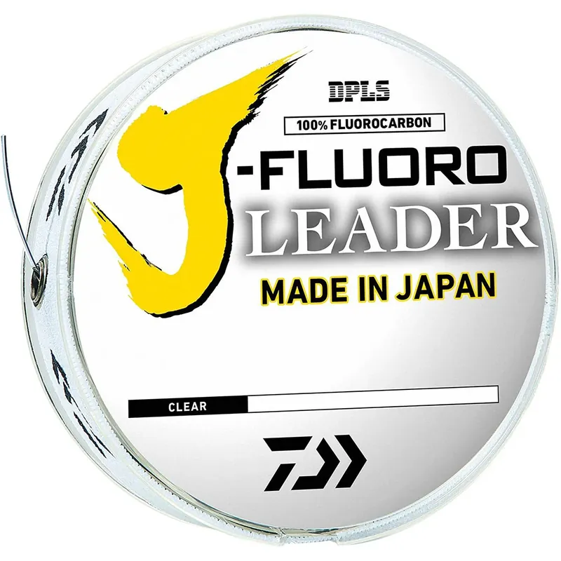 Daiwa 100% Fluorocarbon J-Fluoro Vislijn, Transparant, 100 Yard Spoel Beste Prijs