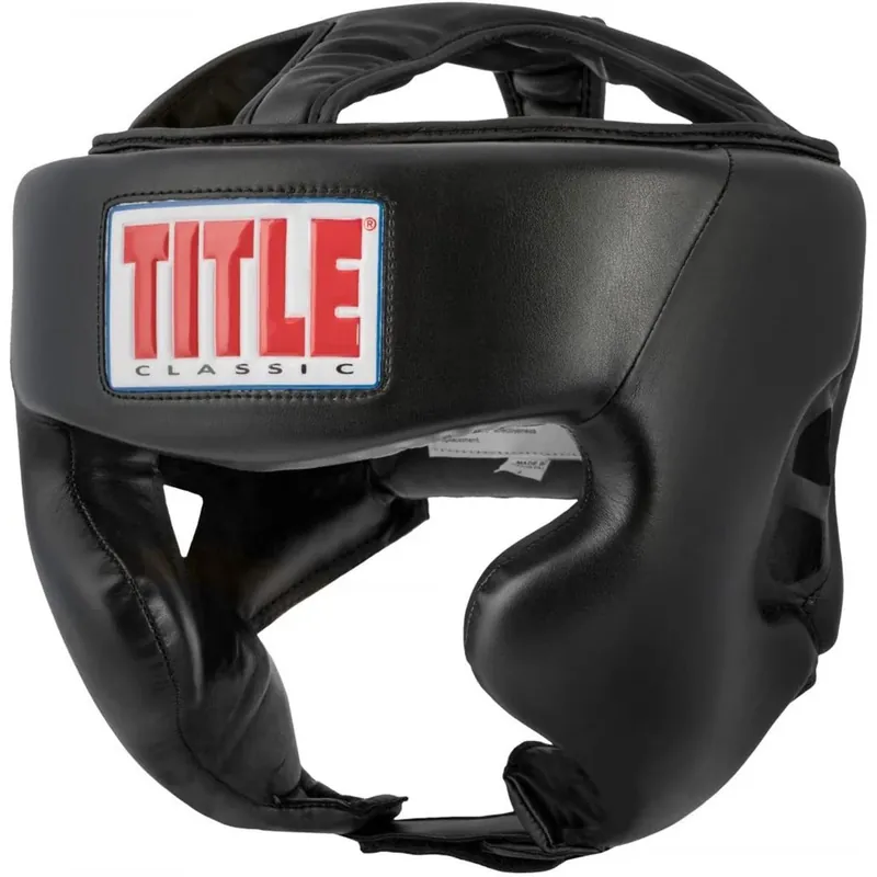 Alleen Vandaag Title Boxing Classic Hi-Performance Training Hoofddeksel 2.0 - Zwart Jongeren