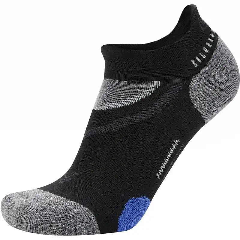 Balega Ultra Glide No Show hardloopsokken - Zwart S Aanbieding