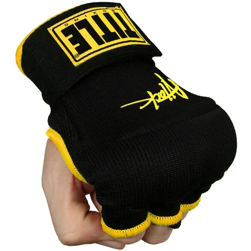 Titel Boxing Attack Nitro Speedwraps 2.0 - Zwart/Geel Normaal Bestel Nu
