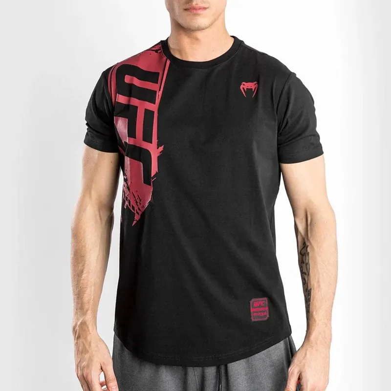 Voordeelprijs Venum UFC Authentic Fight Week 2.0 Shirt - Zwart/Rood S