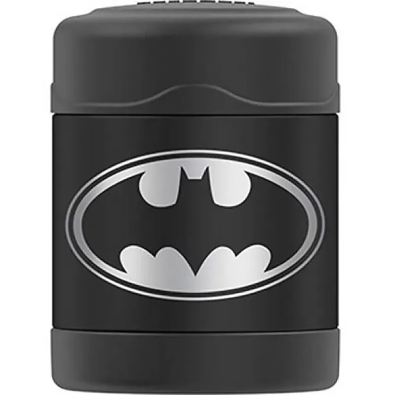 Thermos 10 oz. Kid's Funtainer Batman RVS Voedselpot - Grijs/Zwart Lage Prijs