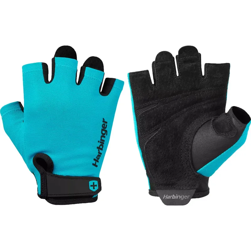 Koop Online Harbinger Unisex Power Gewichthefhandschoenen - Aqua XS